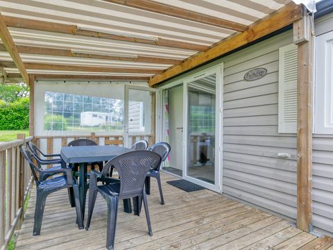 MOBILHOME 6 personnes - Mobil-Home Confort Genêt - 3 ch. - TV