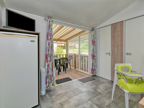 MOBILHOME 6 personnes - Mobil-Home Confort Genêt - 3 ch. - TV