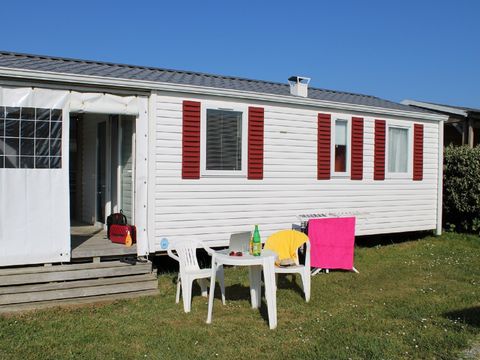 MOBILHOME 2 personnes - Mobil-home NEPTUNE Standard 25m² - 1 chambre + terrasse couverte 9m²