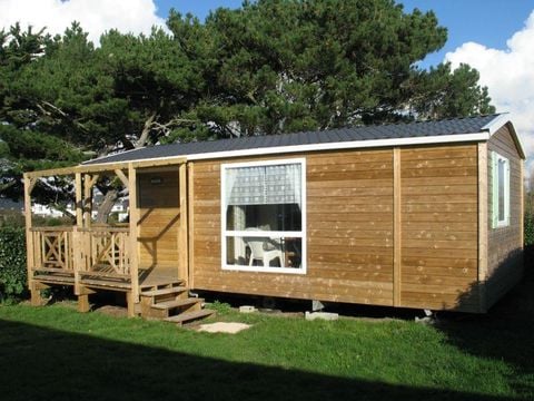 MOBILHOME 4 personnes - Mobil-home Standard LOGGIA 25m² - 2 chambres + terrasse couverte 9m²