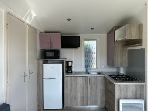 MOBILHOME 4 personnes - Mobil-home Standard LOGGIA 25m² - 2 chambres + terrasse couverte 9m²
