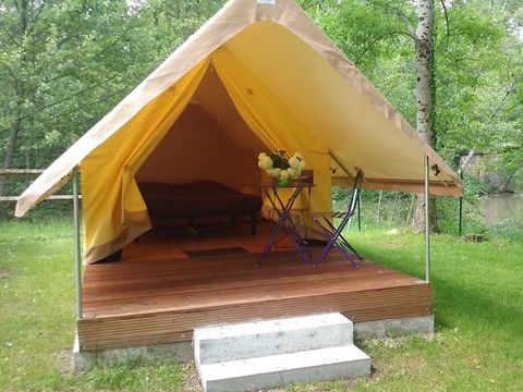 TENTE TOILE ET BOIS 2 personnes - Canada Treck Lit double