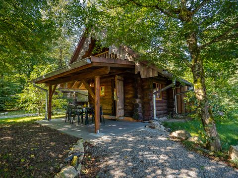 CHALET 5 personnes - Chalet en rondins Petit 5 pers