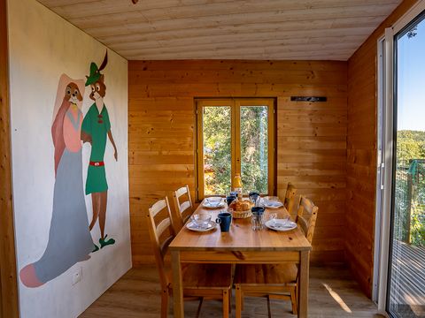 Insolite 4 personnes - Cabane Suspendue Robin des Bois 4 pers