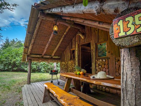 Insolite 6 personnes - Cabane Bûcheron 6 pers