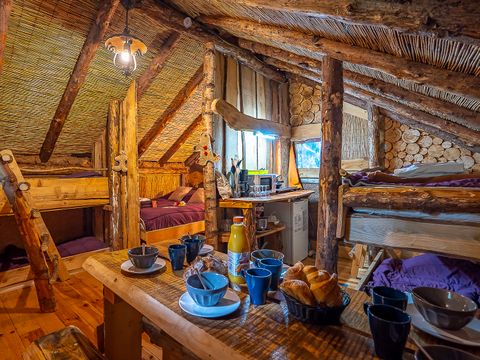 Insolite 6 personnes - Cabane Bûcheron 6 pers