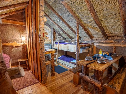 Insolite 6 personnes - Cabane Bûcheron 6 pers