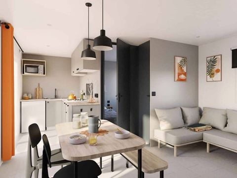 Mobilhome 4 personnes - MH CONFORT+ 2CH 4PERS