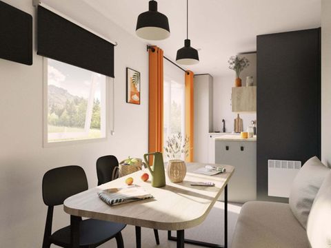 Mobilhome 2 personnes - MH CONFORT 1CH 2PERS