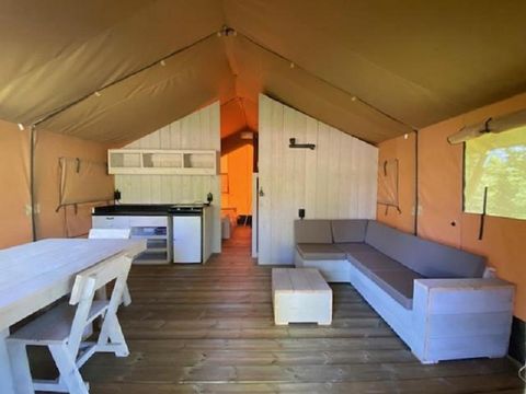 TENTE 6 personnes - Lodge safari wood 3 chambres