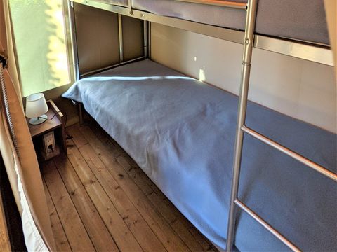 TENTE TOILE ET BOIS 6 personnes - LODGE GRAND CONFORT TIBYDI