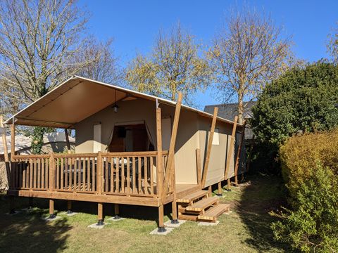 TENTE TOILE ET BOIS 6 personnes - LODGE GRAND CONFORT TIBYDI