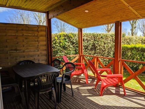 CHALET 5 personnes - Chalet Eden modulable, accessible PMR - 2 chambres