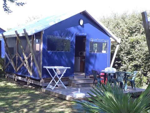 TENTE TOILE ET BOIS 4 personnes - Lodge Toilé