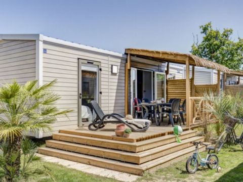 MOBILHOME 6 personnes - Prestige Bora - Piéton - 4/6Pers 2Ch 2Sde 32m2