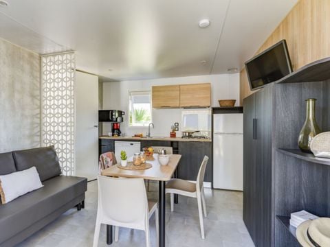 MOBILHOME 6 personnes - Prestige Bora - Piéton - 4/6Pers 2Ch 2Sde 32m2