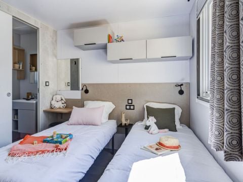 MOBILHOME 6 personnes - Prestige Bora - Piéton - 4/6Pers 2Ch 2Sde 32m2