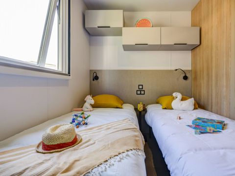 MOBILHOME 8 personnes - Prestige Cabellou - Piéton - 6/8P 3Ch 2Sde 40m2