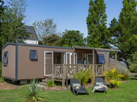 MOBILHOME 8 personnes - Prestige Cabellou - Piéton - 6/8P 3Ch 2Sde 40m2