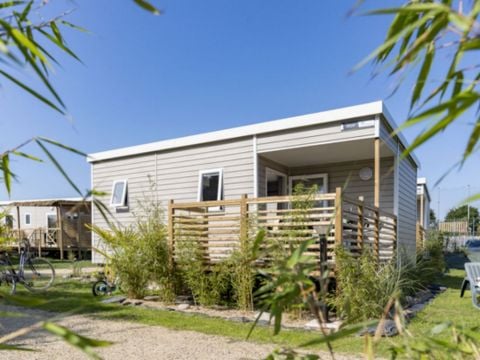 MOBILHOME 5 personnes - Evasion Groix- Quartier piéton- 4/5P 2Ch 25m2