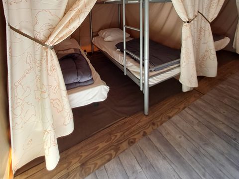 TENTE TOILE ET BOIS 5 personnes - Tente Lodge Standard - 2 Chambres TENTE TOILE ET BOIS 5 personnes - Tente Lodge Standard - 2 Chambres