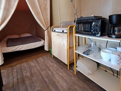 TENTE TOILE ET BOIS 5 personnes - Tente Lodge Standard - 2 Chambres TENTE TOILE ET BOIS 5 personnes - Tente Lodge Standard - 2 Chambres