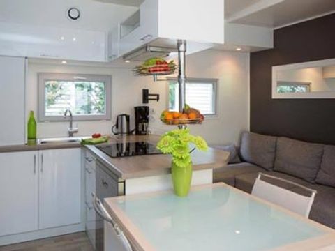 MOBILHOME 5 personnes - Sunêlia Luxe Taos 2 chambres / 2 salles de bain 35m² - TV - LV - Linge fourni