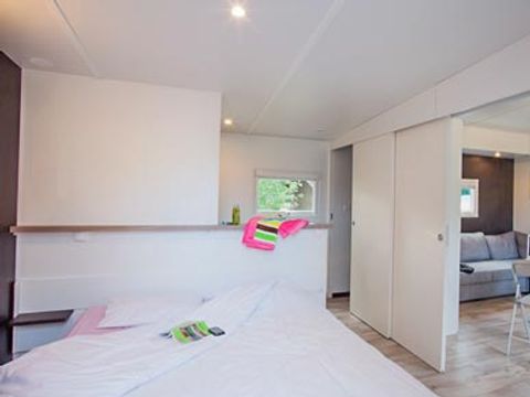 MOBILHOME 5 personnes - Sunêlia Luxe Taos 2 chambres / 2 salles de bain 35m² - TV - LV - Linge fourni