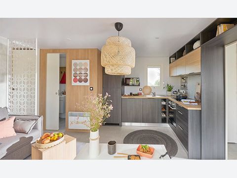 MOBILHOME 4 personnes - Sunêlia Luxe Iroise 2 chambres 35m² - TV - LV - Linge fourni