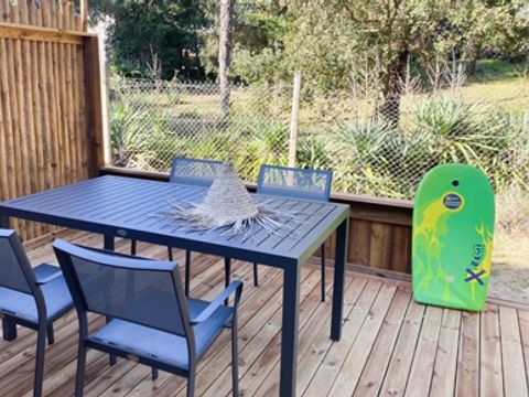 MOBILHOME 6 personnes - Sunêlia Luxe Key West 3 chambres / 2 salles de bain 40m² - TV - LV - Terrasse - Linge fourni