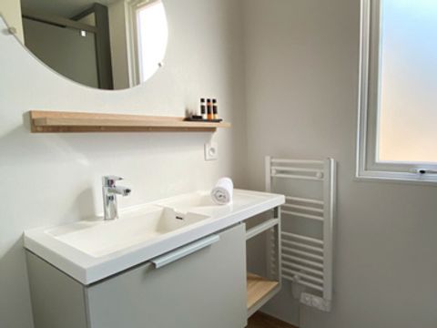 MOBILHOME 6 personnes - Sunêlia Luxe Key West 3 chambres / 2 salles de bain 40m² - TV - LV - Terrasse - Linge fourni