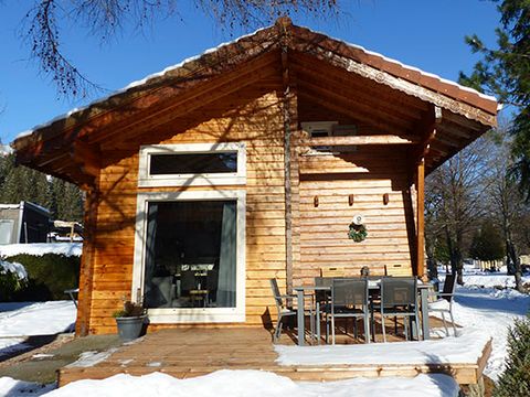 CHALET 5 personnes - Les Chalets Luxes du Domaine 2 chambres 53m² - TV - LV - Terrasse semi-couverte
