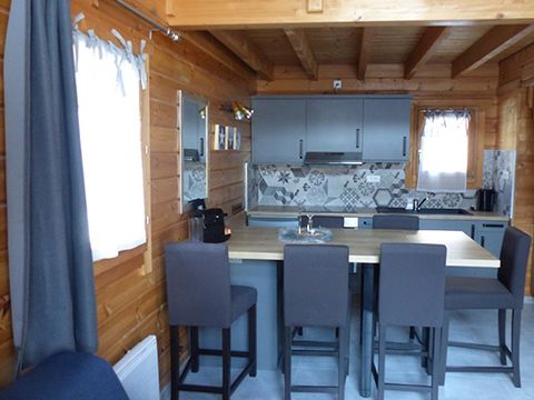CHALET 5 personnes - Les Chalets Luxes du Domaine 2 chambres 53m² - TV - LV - Terrasse semi-couverte
