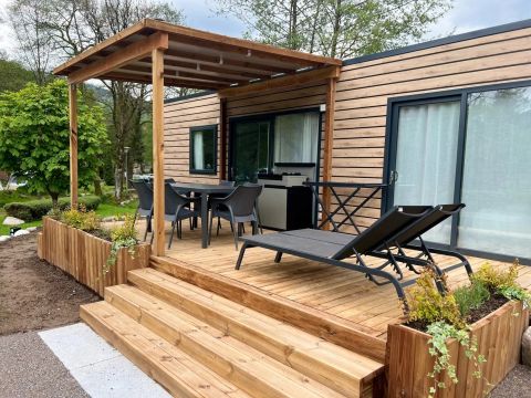 MOBILHOME 5 personnes - Sunêlia Luxe Crippa Mediterranea 40m² - 2 chambres / 2 salles de bain - PMR -