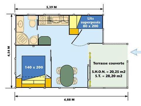 CHALET 4 personnes - Chalet 4 personnes