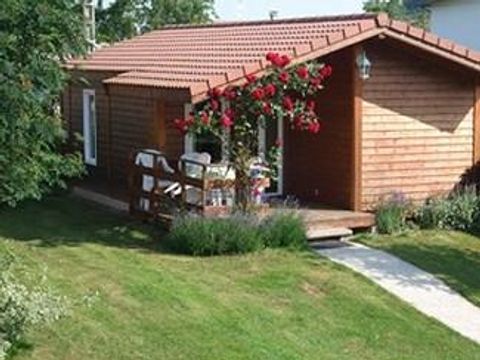 CHALET 5 personnes - Chalet JONQUILLE - 2 chambres - terrasse couverte