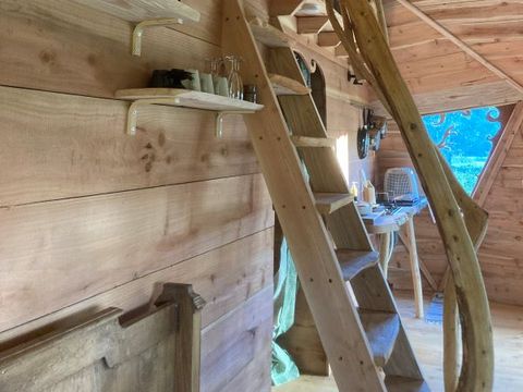 HÉBERGEMENT INSOLITE 4 personnes - L'ALCHIMISTE géodésique confortable en bois 38m2 - 4 personnes
