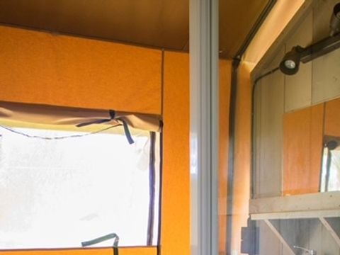 TENTE TOILE ET BOIS 6 personnes - ESTRELLA PARADIS Extra Lodge Nomad grand confort comme à la maison 35m2 - 6 personnes