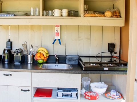 TENTE TOILE ET BOIS 6 personnes - ESTRELLA PARADIS Extra Lodge Nomad grand confort comme à la maison 35m2 - 6 personnes