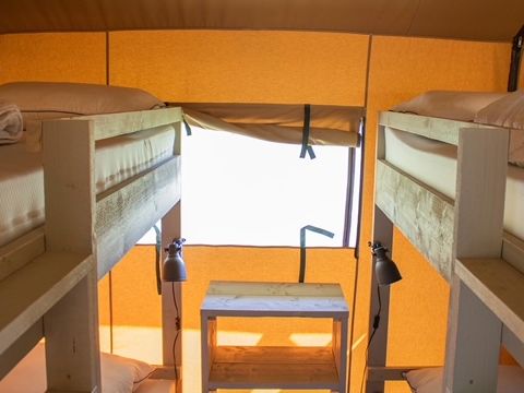 TENTE TOILE ET BOIS 6 personnes - ESTRELLA PARADIS Extra Lodge Nomad grand confort comme à la maison 35m2 - 6 personnes