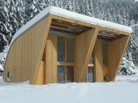 CHALET 12 personnes - Eco Lodge X2 Bi Famille