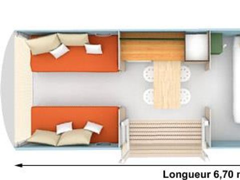 TENTE 4 personnes - Coco Sweet sans sanitaire