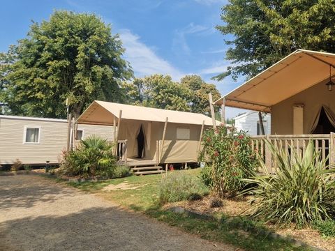 TENTE TOILE ET BOIS 5 personnes - Tente Safari