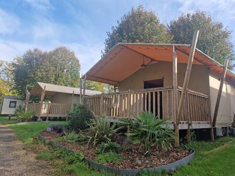 TENTE TOILE ET BOIS 5 personnes - Tente Safari