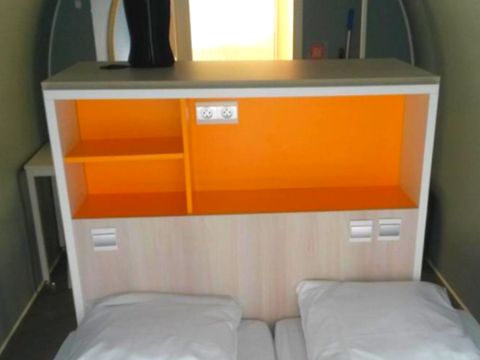 BUNGALOW TOILÉ 2 personnes - Coco Sweet 11 m2 - 1 Chambre - avec terrasse couverte / sans sanitaires