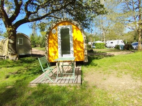 BUNGALOW TOILÉ 2 personnes - Coco Sweet 11 m2 - 1 Chambre - avec terrasse couverte / sans sanitaires