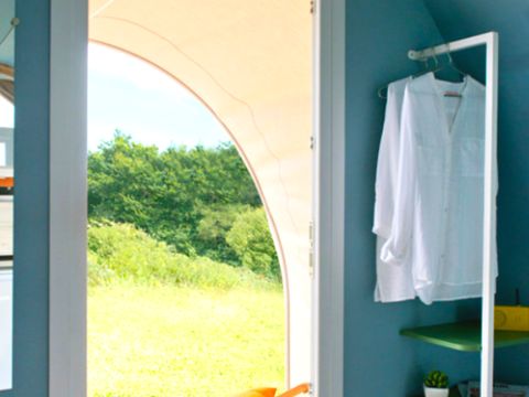 BUNGALOW TOILÉ 2 personnes - Coco Sweet 11 m2 - 1 Chambre - avec terrasse couverte / sans sanitaires