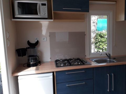 MOBILHOME 2 personnes - ASTRIA 16m² / 1 chambre - sans terrasse