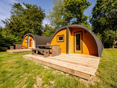 HÉBERGEMENT INSOLITE 4 personnes - Pod double - 30m² - 2 chambres 4pers