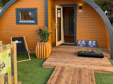HÉBERGEMENT INSOLITE 4 personnes - Pod double - 30m² - 2 chambres 4pers